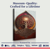 Tree of Life: Sacred Geometry Abstract Wall Art