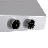 Kucht 36" Ducted Under Cabinet Range Hood Stainless Steel with Digital Controls KRH360-SS