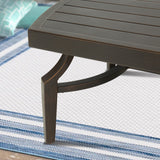 Asheville 4 PCS Aluminum Patio Seating Set for 5-Person