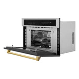 ZLINE 30” Convection Microwave, Stainless Steel, Gold MWOZ-30-G