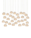 Virtu 30-Light Linear Multi-Drop Pendant