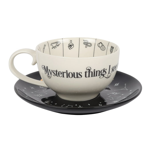 Fortune Telling Ceramic Teacup for Tea Leaf Reading