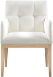 Adrian - Dining Arm Chair (Set of 2) - Light Brown Legs