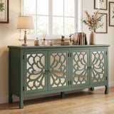 63'' Carved Sideboard Cabinet with Storage