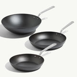 MADE IN Seasoned Carbon Steel Frying Pan Set