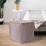 Square Pouf Bella Ash
