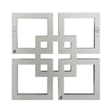 Landia Square Mirror- Clear