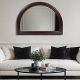 George Arched Mirror Brown