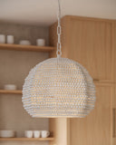 Octavia White Pendant