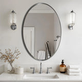 Steele Oval Mirror
