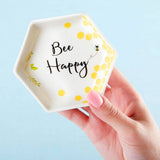 Bee Happy Trinket Dish (Set of 3)