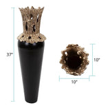 Black Zetian Vase- Short