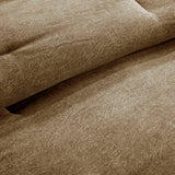 Lodge Cabin Microsuede 7-Piece Comforter Set, Brown