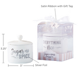 Sugar Spice Ceramic Sugar Bowl Baby Shower Favor
