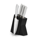 Eco-Cut 5-Piece Knife Block Set, Grey