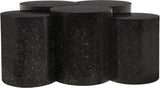 Dimple - 20" 5 Piece Modular Coffee Table - Terazzo Finish