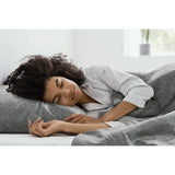 5pcs / 7pcs Chambray Denim Inspired Comforter Set, Gray