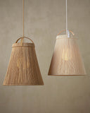Parnell Large White Pendant