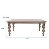 Distressed Farm House Dining Table