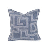 Indoor/Outdoor Pillow 24 x 24 Syros Denim