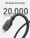 Anker <b>543</b> USB C to USB C Cable (240W, 10 ft)