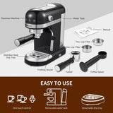 【USED】20 Bar Espresso Machine, USED, Milk Frother, 1350W, 1.4 L Tank, GCF20D