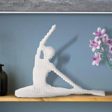 Yin Reverse Yoga Pose in Polyresin