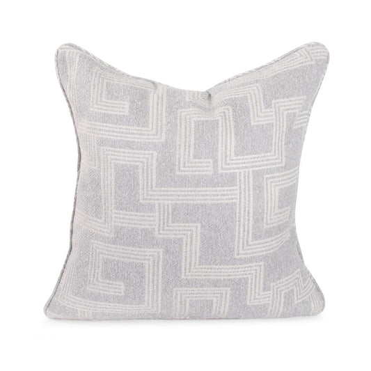 Indoor/Outdoor Pillow 24 x 24 Syros Fog