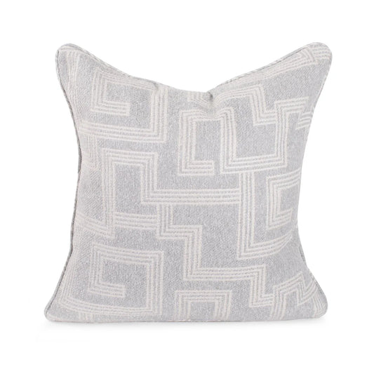 Indoor/Outdoor Pillow 24 x 24 Syros Fog