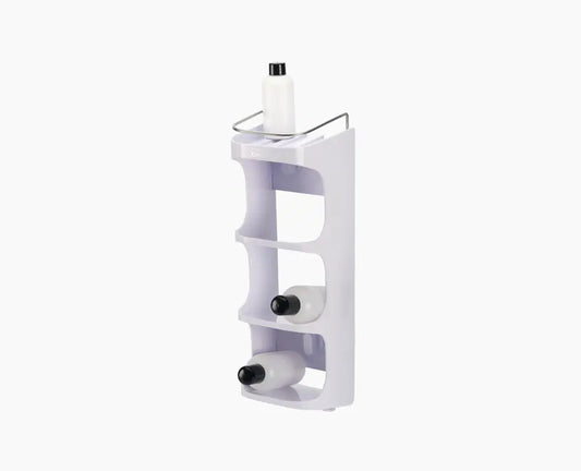 Capsule™ 4-tier White Shower Shelf