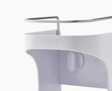 Capsule™ 4-tier White Shower Shelf