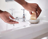 Slim™ Compact Matt Ecru Soap Dish