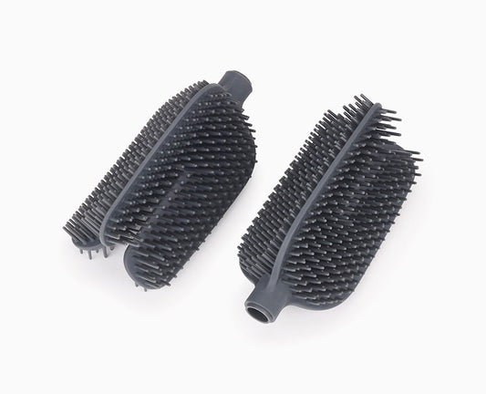 Flex™ 360 Pack of 2 Grey Replacement Toilet Brush Heads