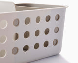 EasyStore™ Slimline Ecru Bathroom Storage Basket