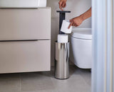 Easystore™ Luxe Stainless-steel Concealed Toilet Roll Holder