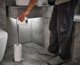 EasyStore™ Luxe 2-in-1 Stainless-steel Toilet Roll Stand