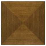 Westerly Square Wood Side End Table Walnut Brown
