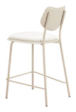 Zeal Counter Stool (Set of 4) Light Gray