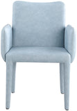 Pelle Vegan Leather Dining Chair - Stylish, Durable, and Contemporary Design for Elegant Dining Spaces
