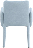 Pelle Vegan Leather Dining Chair - Stylish, Durable, and Contemporary Design for Elegant Dining Spaces