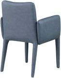Pelle Vegan Leather Dining Chair - Stylish, Durable, and Contemporary Design for Elegant Dining Spaces