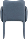Pelle Vegan Leather Dining Chair - Stylish, Durable, and Contemporary Design for Elegant Dining Spaces
