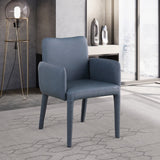 Pelle Vegan Leather Dining Chair - Stylish, Durable, and Contemporary Design for Elegant Dining Spaces