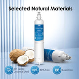 Waterdrop (Built-in CHIP) Replacement for GE® RPWFE Refrigerator Water Filter, NSF 42 & 372 Certified