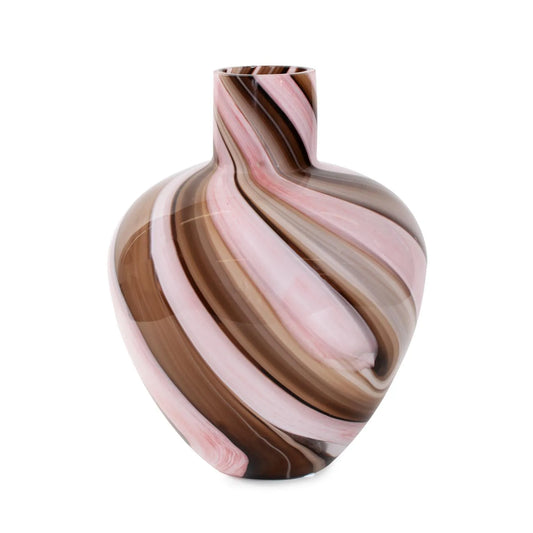Neapolitain Glass Vase- Small