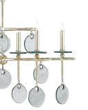 Sethos Silver Rectangular Chandelier