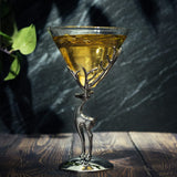 Stag Antler Cocktail Martini Glasses, Set of 2 (Martini / Champagne)