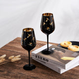 Crystal Stemmed Skiing, Apres Ski Skiier Wine Glasses - Set of 2