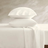 Premium Egyptian Cotton Sateen Sheet Set, Off-White