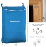 Door Hanging Laundry Bag - Light Blue - XL